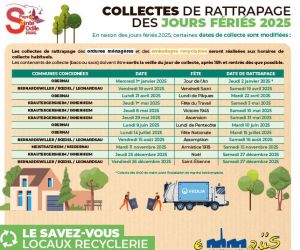 Rattrapage des ordures ménagères 2025